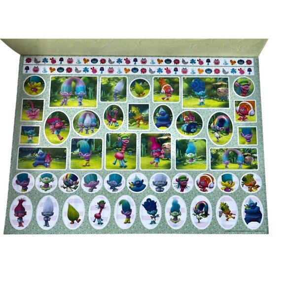 DreamWorks Trolls Sticker Activity Pad With Play Scenes 1000+ Reusable Stickers - Picture 6 of 12